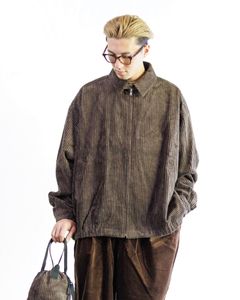 S.F.C 24FW エスエフシーSFC CORDUROY SWING TOP(SFCFW24J04)Brown