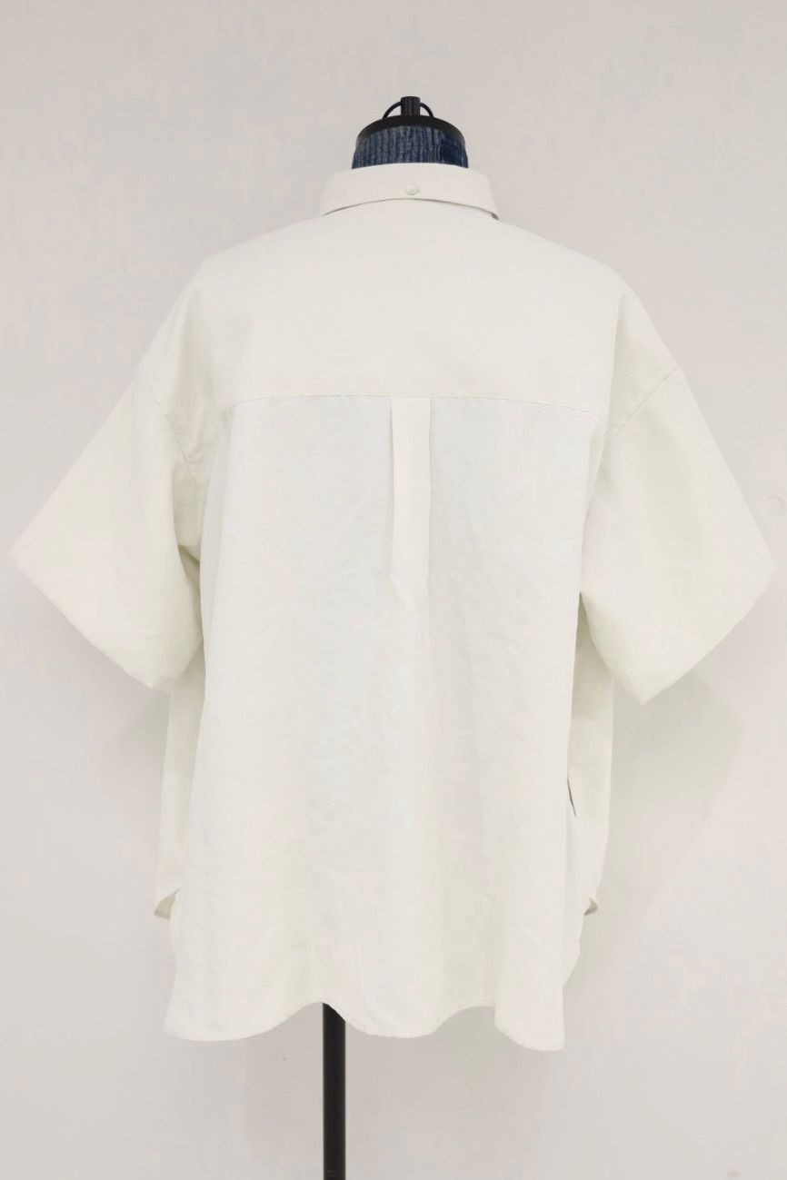 フレッシュサービス 26AW DRY WASHER POPLIN S/S B.D SHIRT(FSC263-50063)IVORY☆8月1日(土)発売！