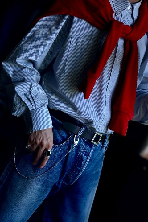 A.PRESSE Washed Denim Pants E スタイル.2024.8.16.