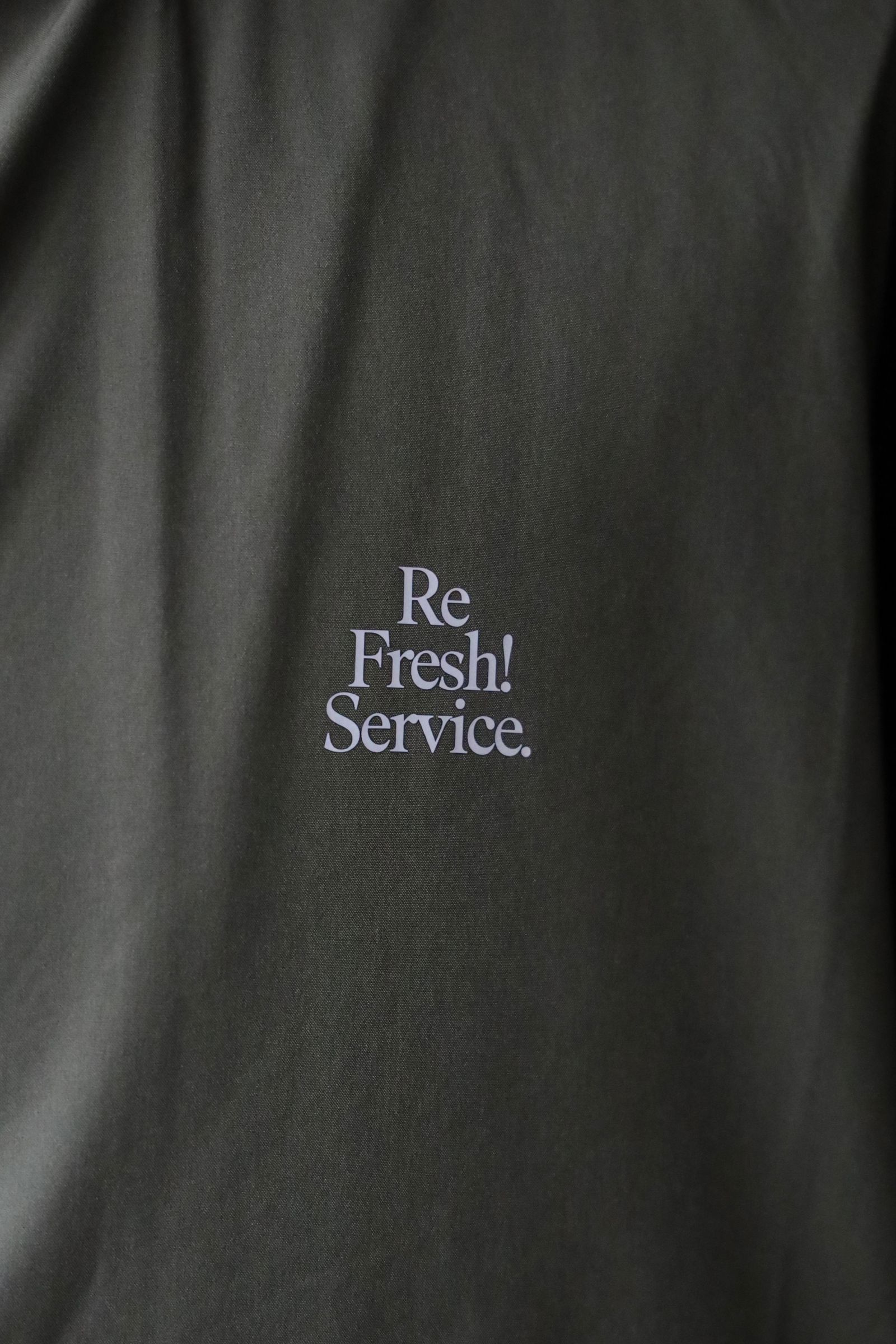 フレッシュサービスReFresh!Service. “UTILITY PACKABLE SUIT”(KHAKI)