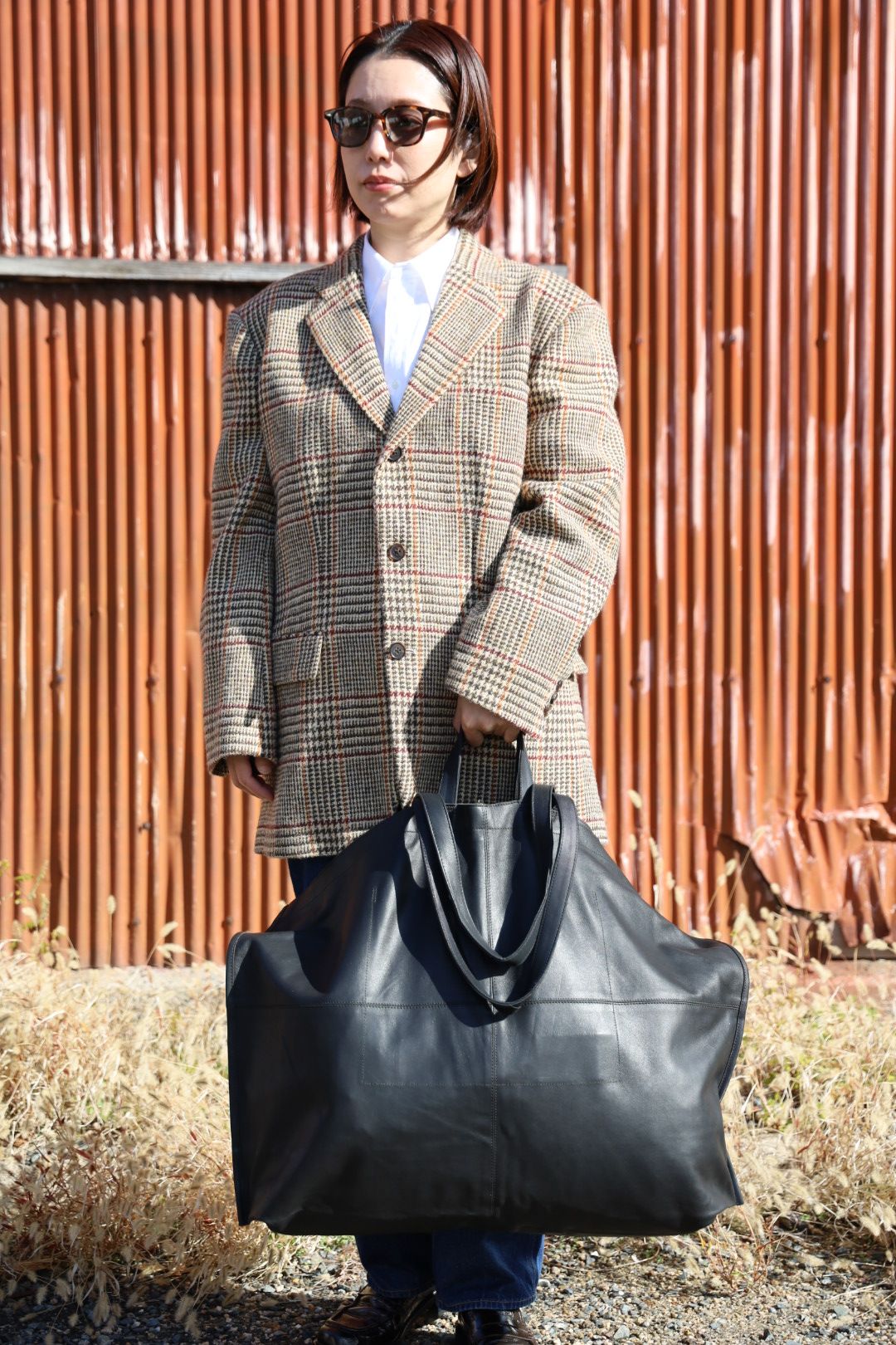 Morphee / モルフェ マグナムトートバッグ 2WAY MAGNUM TOTE "BLACK"