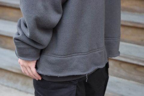 YOKE RESIZED WIDE HOODIE(YK21AW0278CS) style. 2021.09.27.