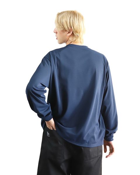 FreshService 24SS 新作 DRY JERSEY L/S CREW NECK TEE(NAVY) style 2024.3.22