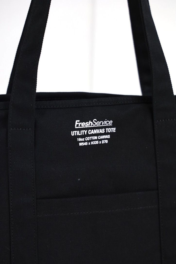 FreshService UTILITY CANVAS TOTE(FSP263-90057)BLACK☆8月15日(土)新作発売！