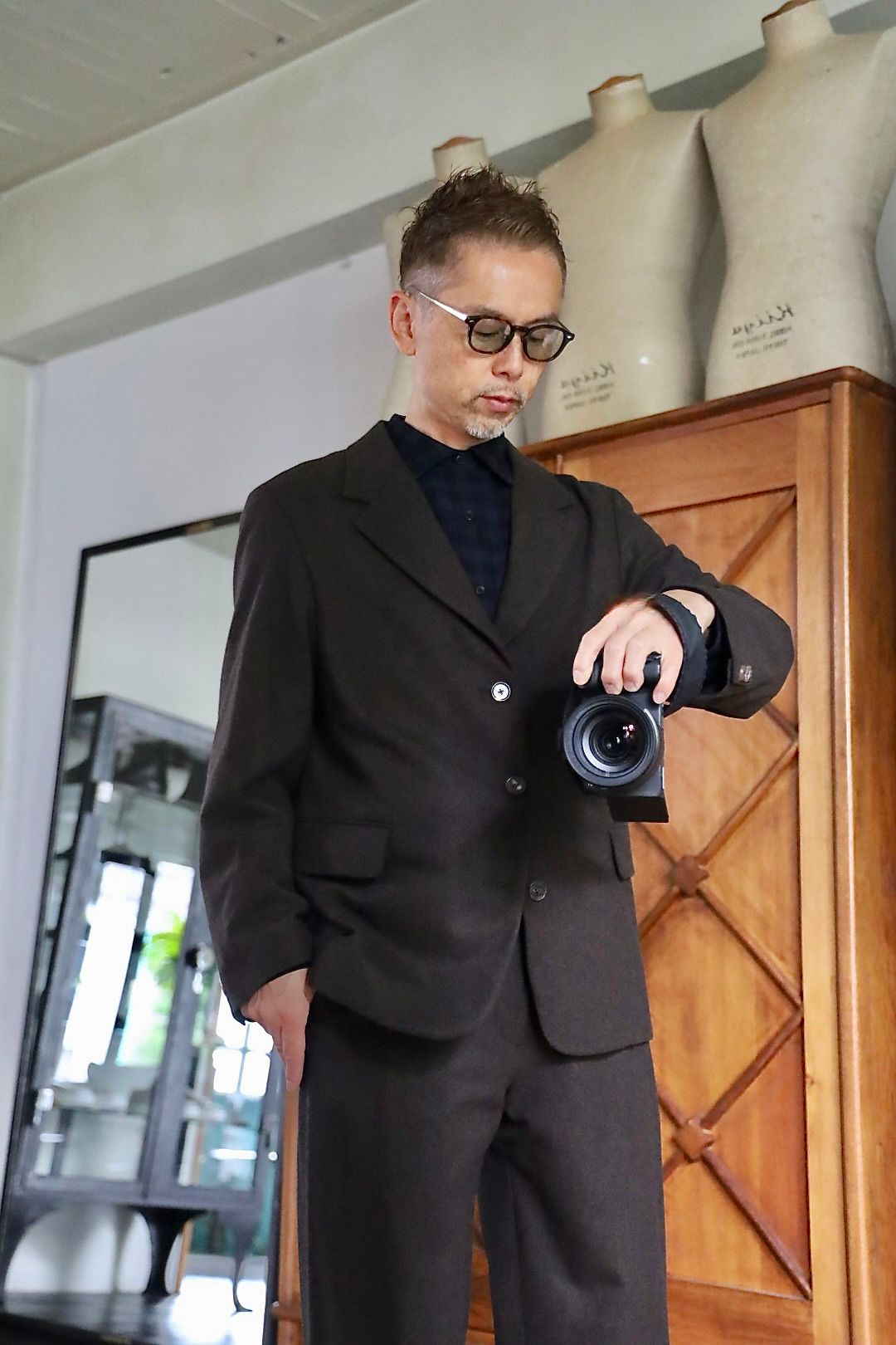 アプレッセ 2026 STYLE2 Wool Flannel Jacket(26AAP-01-25)BROWN☆9月19日(土)発売！