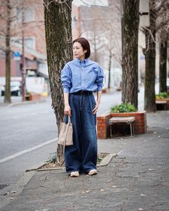 Graphpaper 25SS 新作 Selvage Denim Two Tuck Wide Pants style.2025.1.18