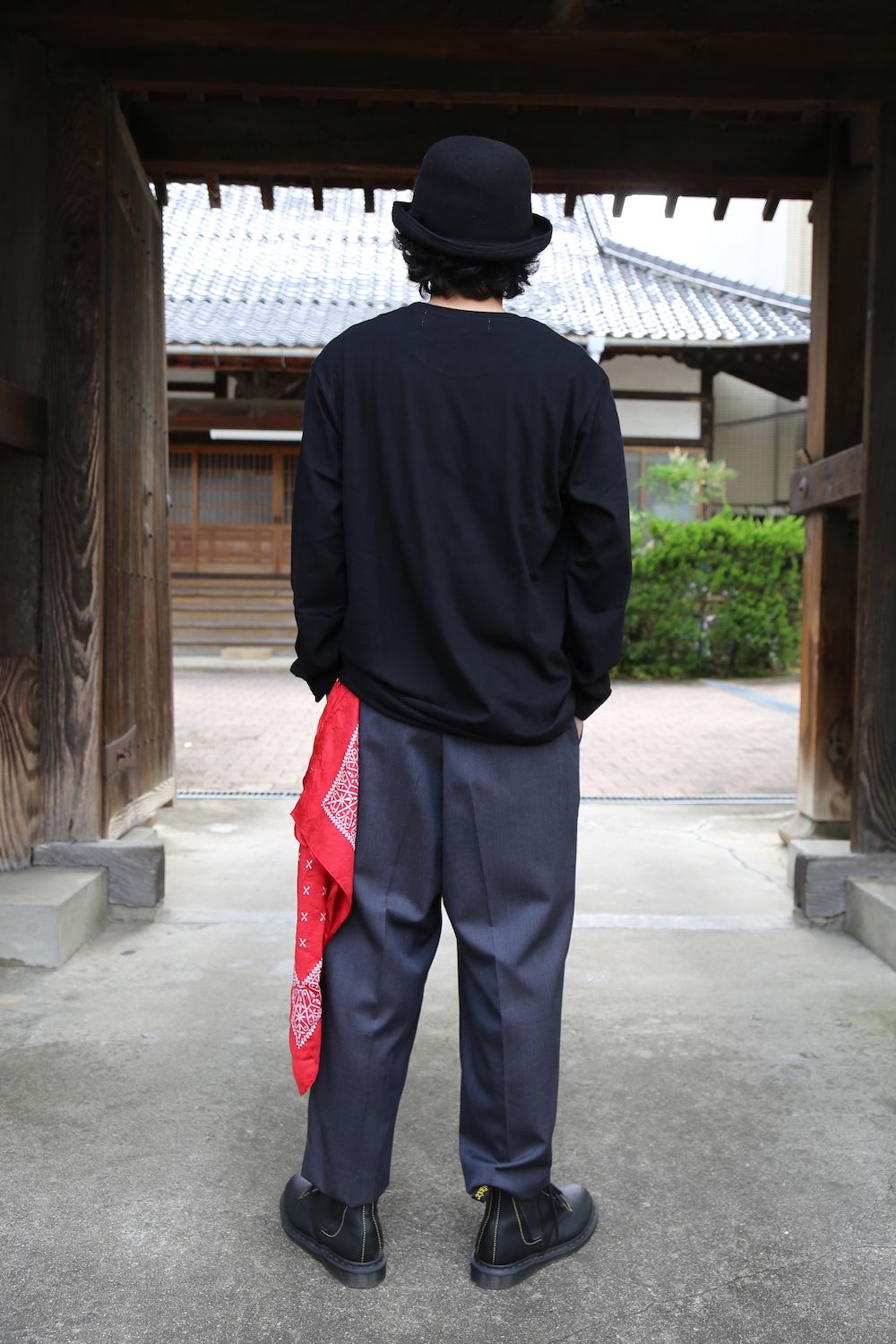 yohji yamamoto BANG ON! デカロゴTシャツ 長袖(YA-T33-052) Style 