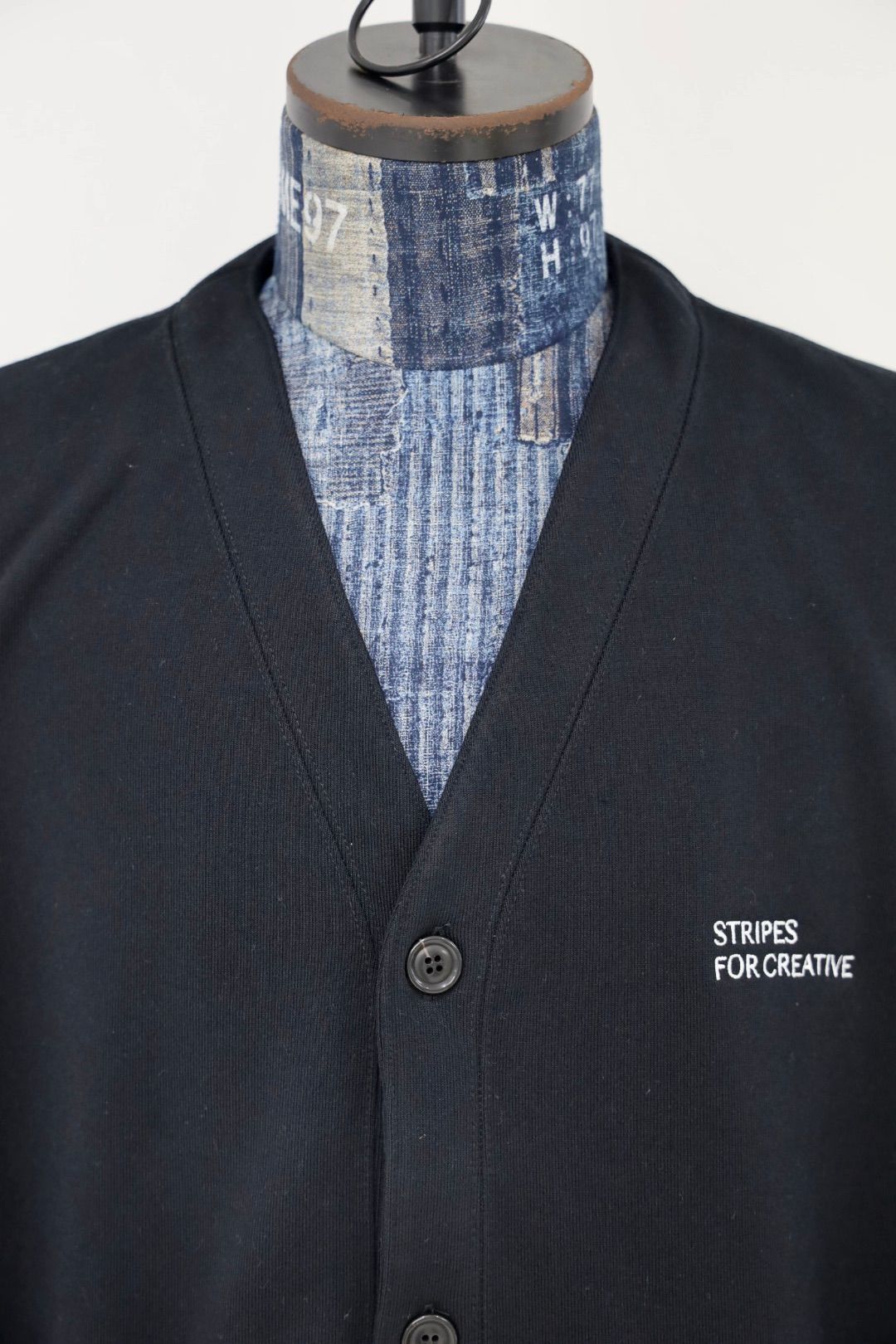 S.F.C 25FW エスエフシー TECH SWEAT CARDIGAN (SFCFW25CS02)Black