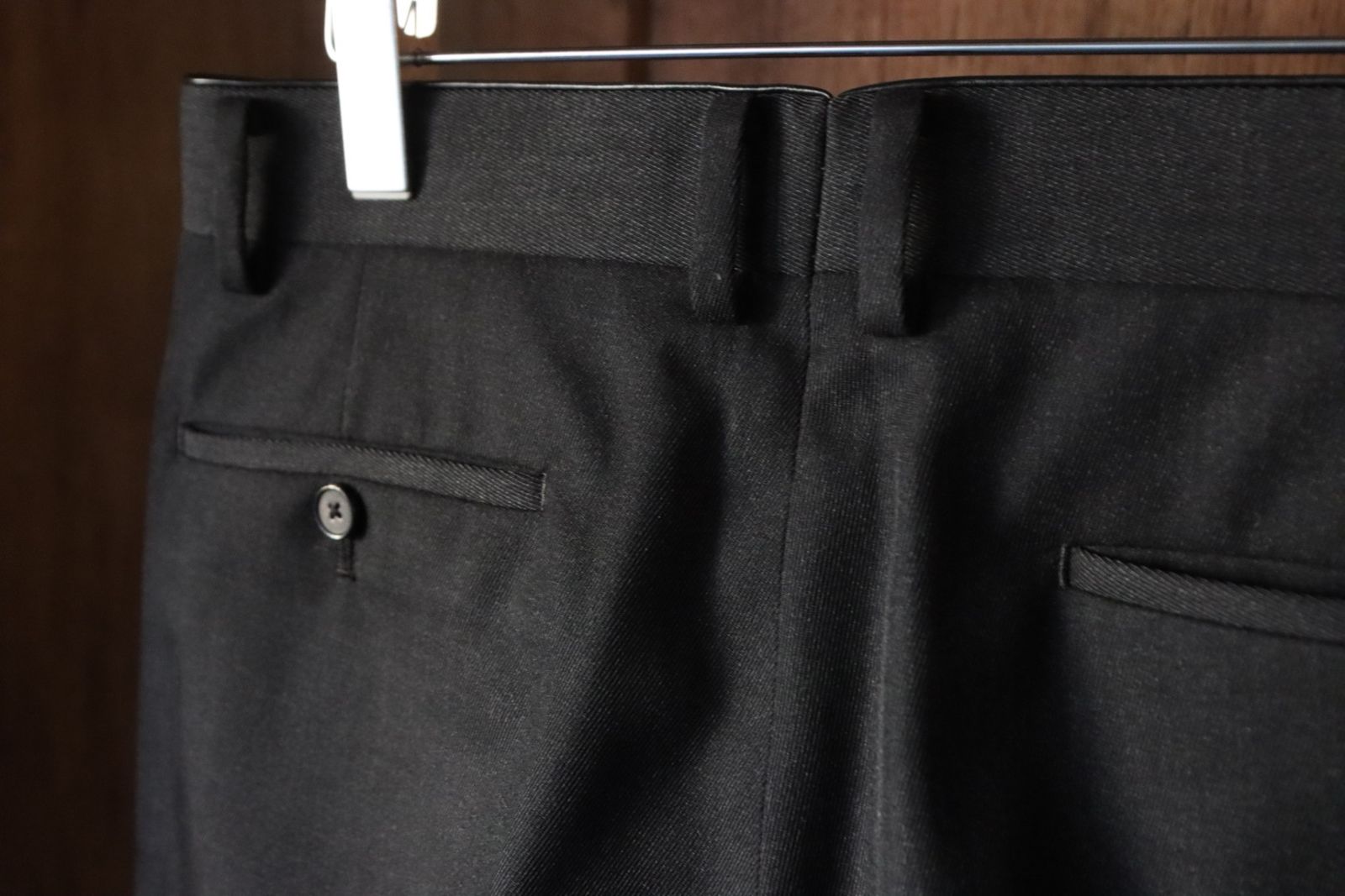 アプレッセ24SS Covert Cloth Trousers(24SAP-04-18H)CHARCOAL☆1月27日(土)発売！ - 1(S)