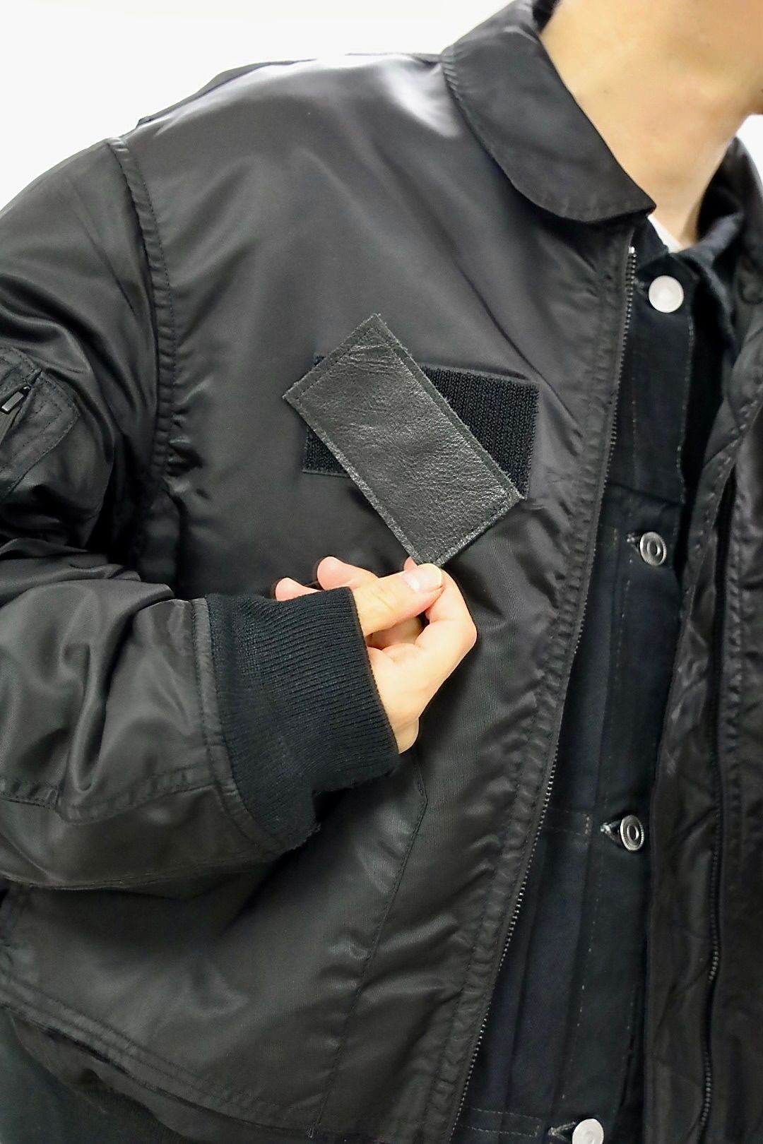 YOKE ヨーク26SS Connected Military Blouson CWU*L-2B"BLACK"スタイル