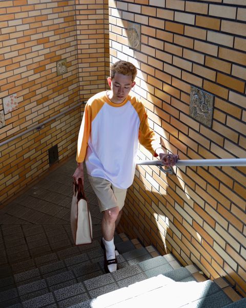 TapWater タップウォーター23SS Cotton Chino Tuck Shortsスタイル