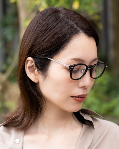 ノチノオプティカル  "JIFUSAN" #1. GLOSS BLACK × CLEAR to GREY(調光モデル)☆4月18日(土)再入荷！