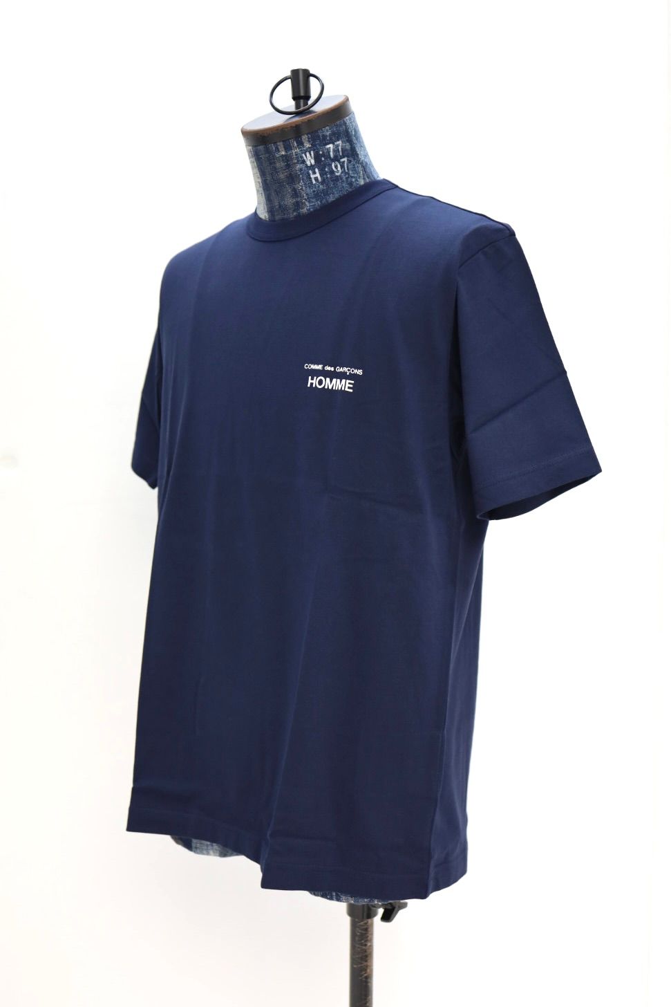 コムデギャルソンオム ロゴTシャツ(HQ-T101-051)NAVY☆2月6日(金)発売！