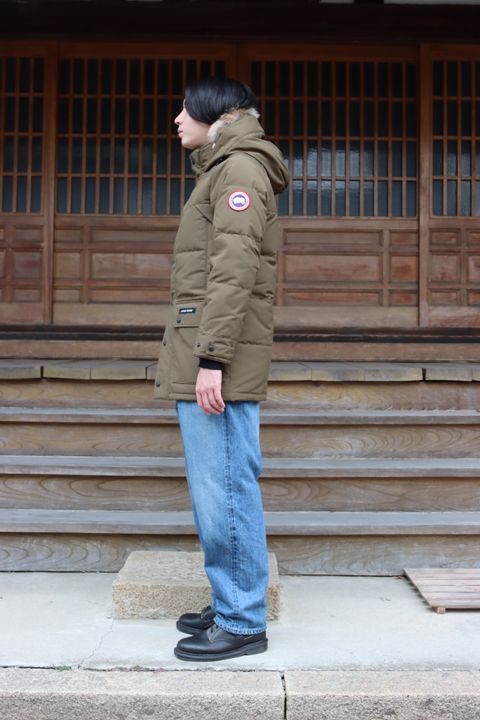CANADA GOOSE EMORY PARKA FUSION FIT"KHAKI"style.2021.10.17.