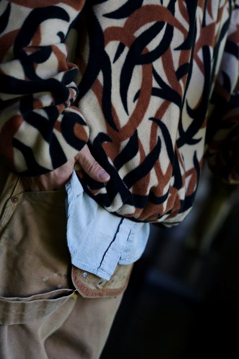©SAINT M×××××× FLEECE PLOVRスタイル