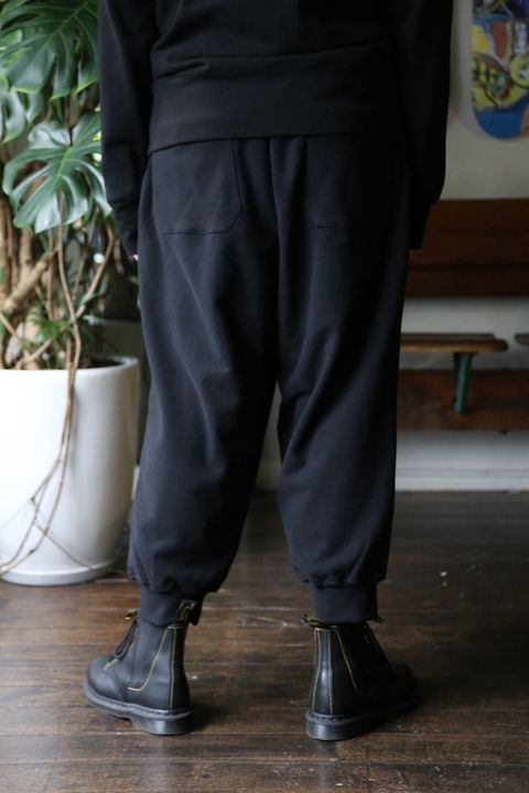 yohji yamamoto 裾リブパンツ(HX-T10-074) style.2021.8.24