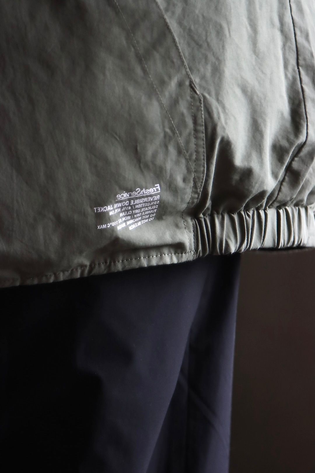 FreshService REVERSIBLE DOWN JACKETスタイル.2022.9.23.