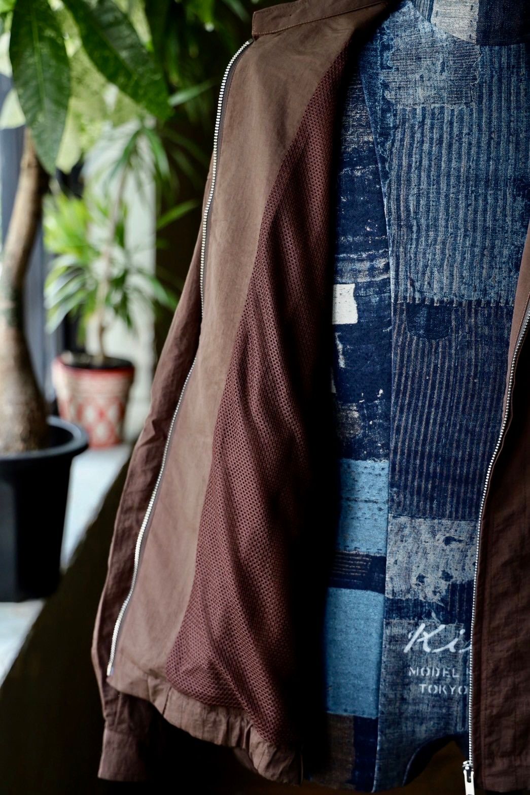 S.F.C 25FW エスエフシー STITCHED NYLON SWING TOP(SFCFW25J04)D.Brown☆9月20日(土)発売！