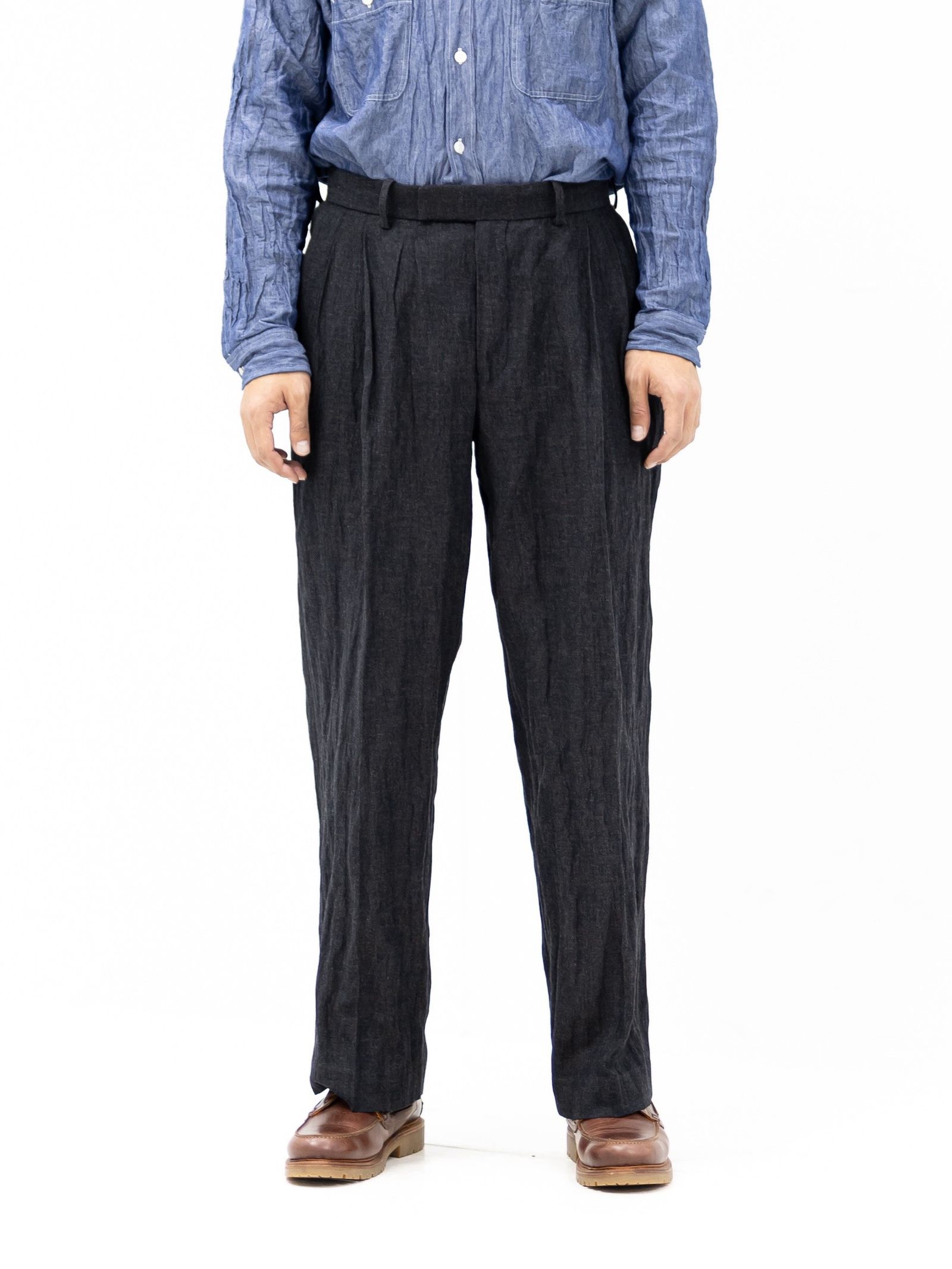 マーカウェア 26AW DOUBLE PLEATED  TROUSERS(A26C16PT01C )SUMIKURO☆新作発売！