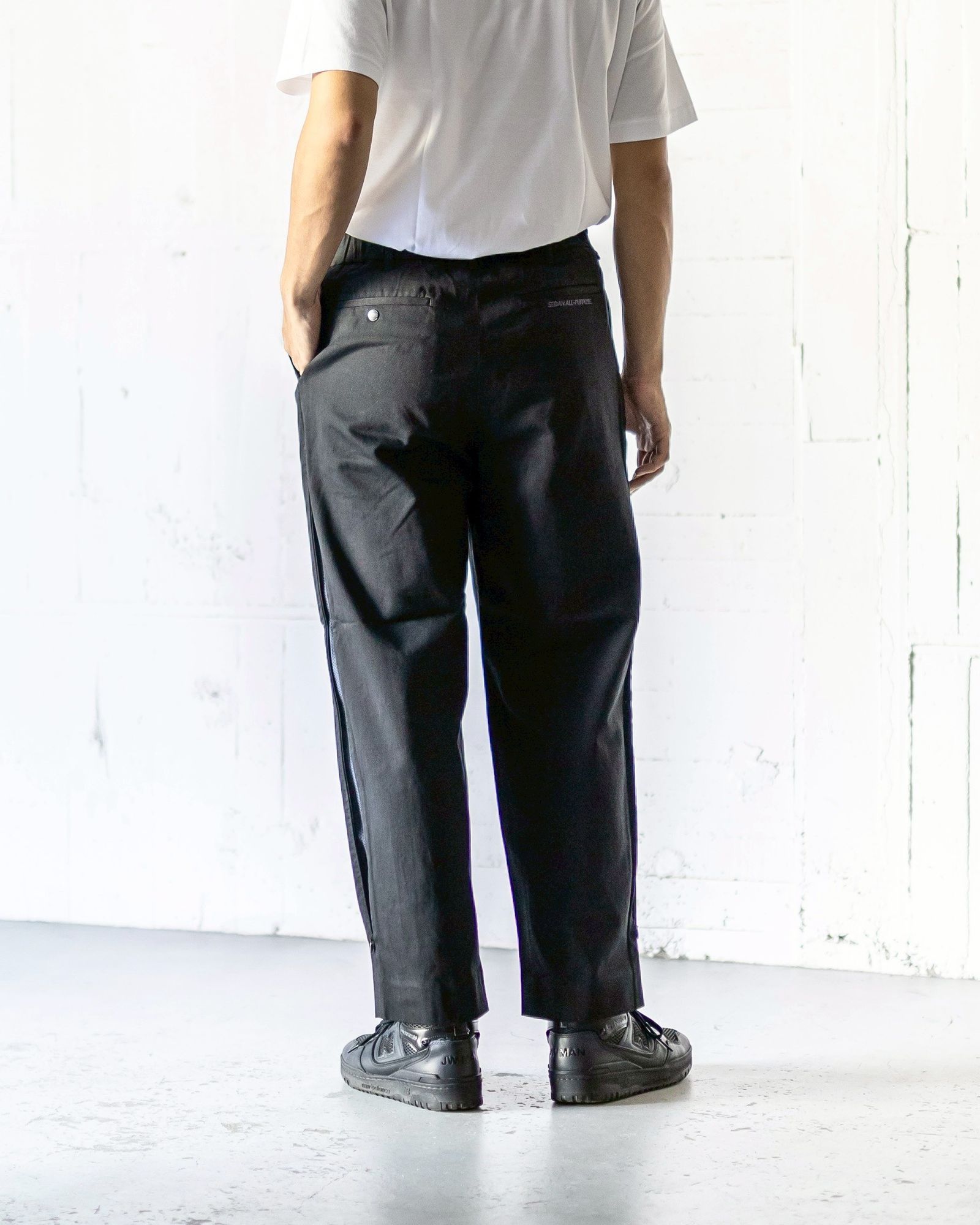 セダンオールパーパス FW25 Ventilation Chino Slacks(SD25F-PT04)Vintage Black