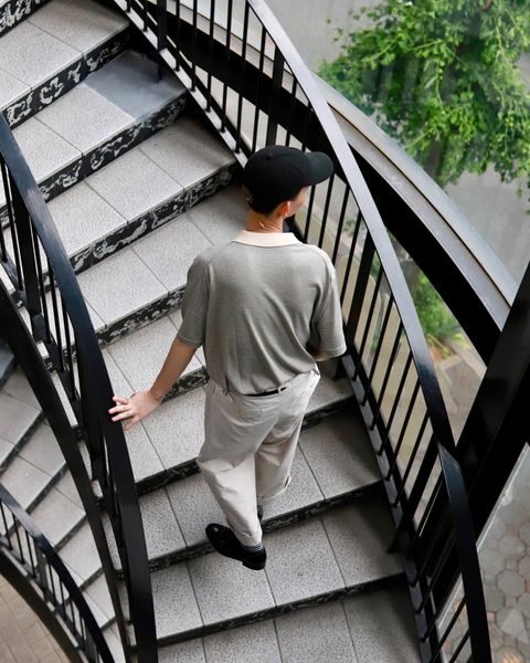 A.PRESSE アプレッセ 23AW style2 S/S High Gauge Skipperスタイル
