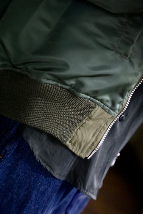 eYe JUNYA WATANABE MAN x Needles WネームMA-1ジャケットスタイル2025.8.22.
