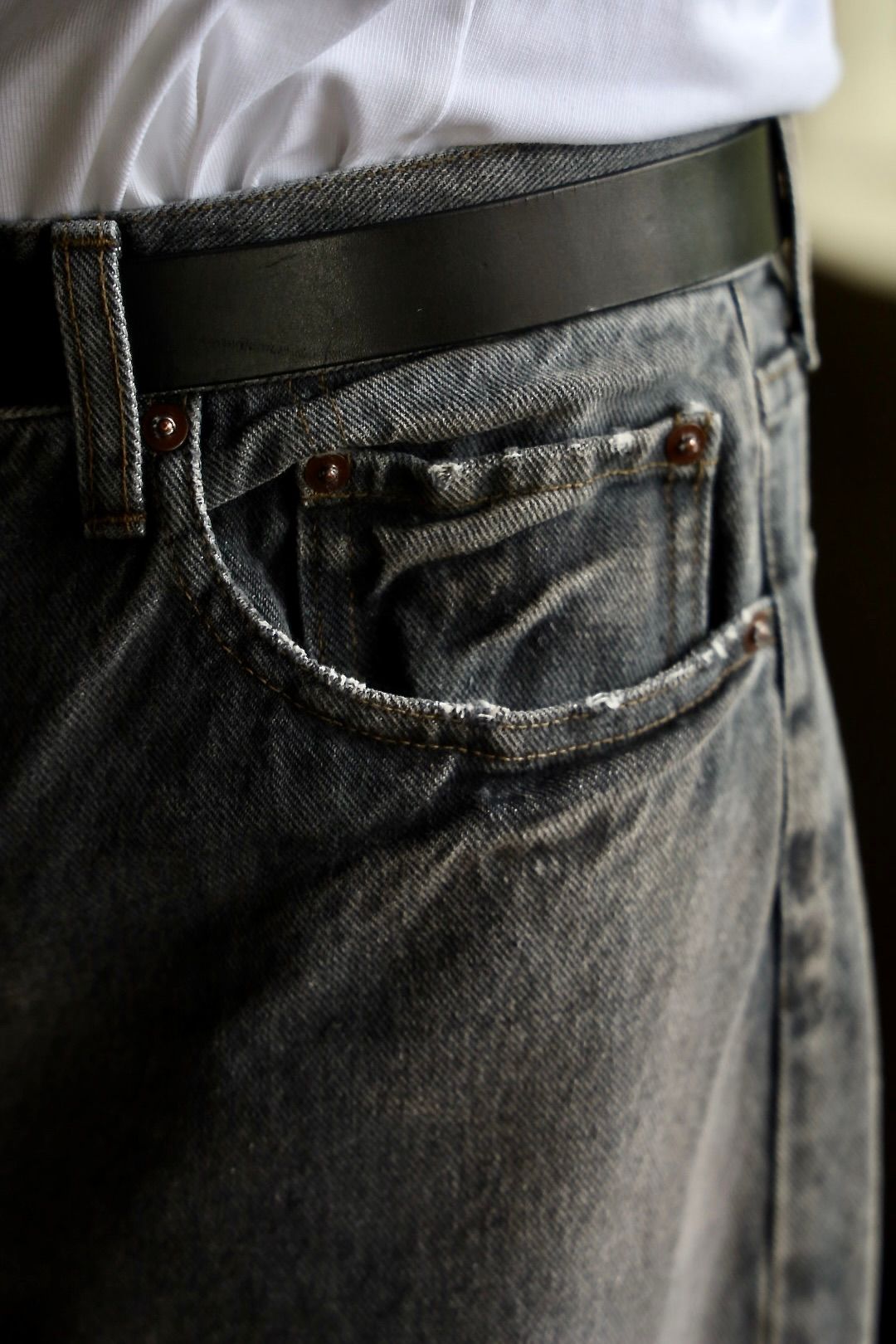 アプレッセ 2025 STYLE2  デニムパンツ Vintage Gray Denim Pants(25AAP-04-19)GRAY☆7月26日(土)発売！