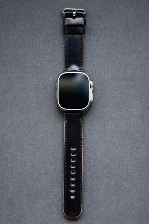 エンダースキーマ スマートウォッチバンド smart watch band cordovan(rc-c-awb)large/black☆4月11日(土)発売！