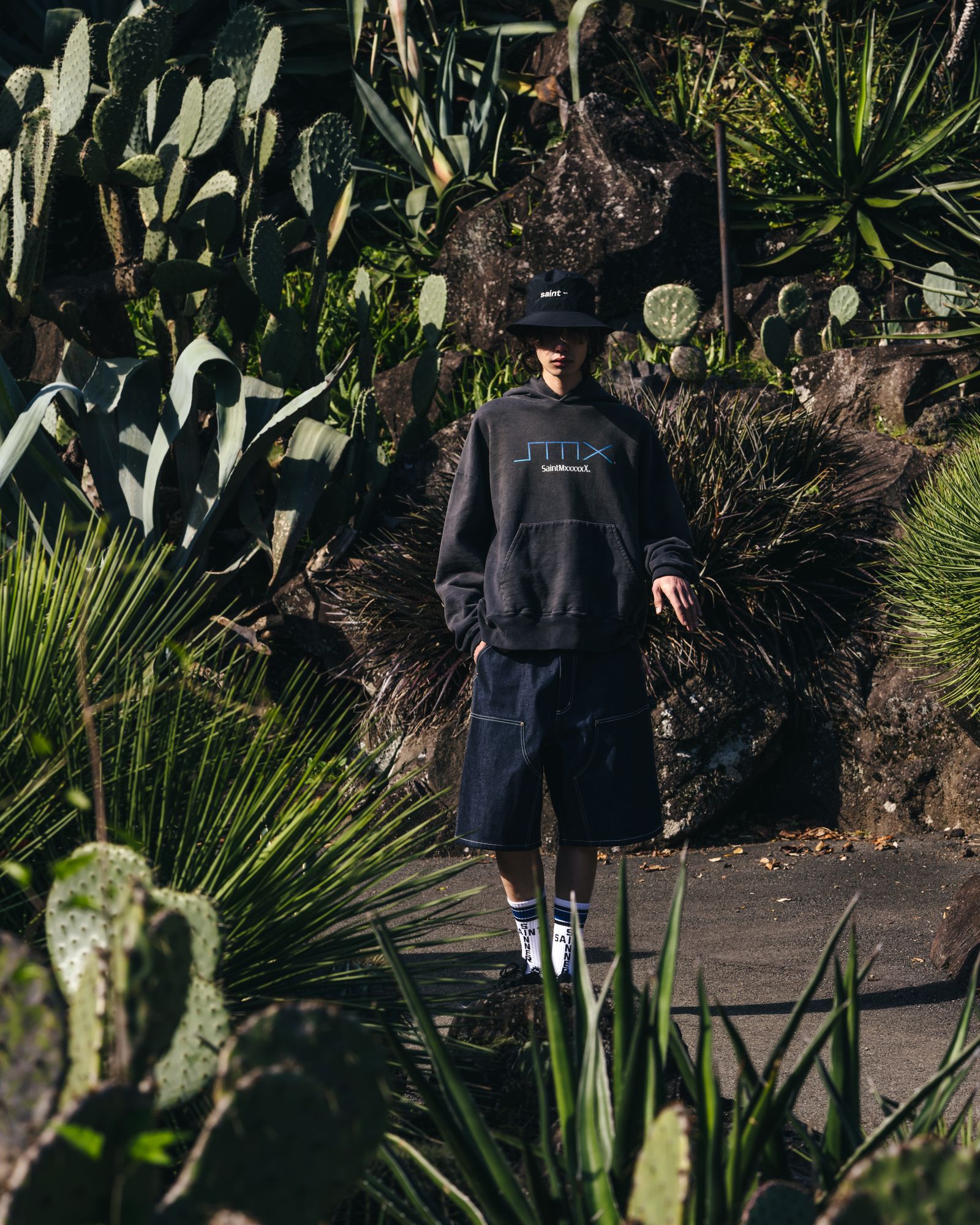SAINT M×××××× - セントマイケル25SS SMX HOODIE(SM-HR8-0000