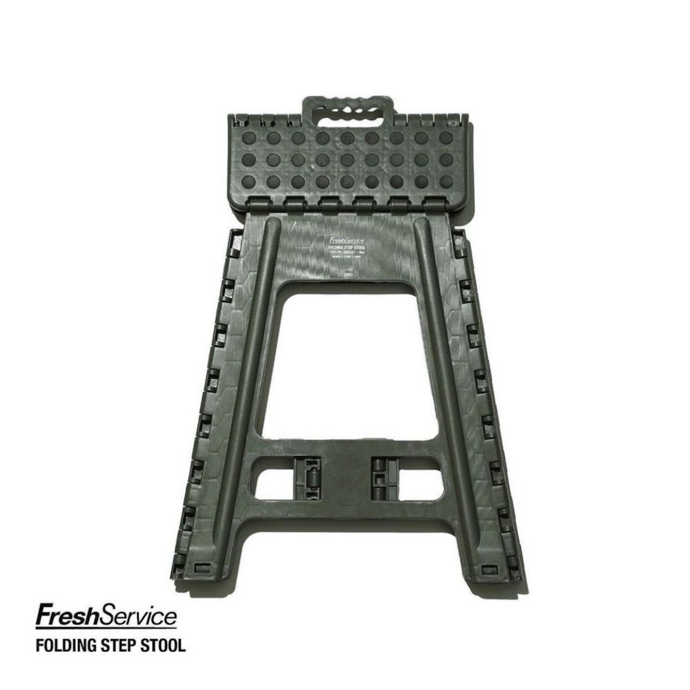 フレッシュサービス FOLDING STEP STOOL(FSP243-99070B)KHAKI
