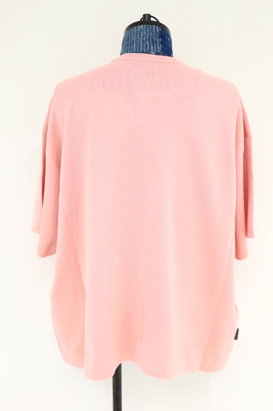 S.F.C 26SS エスエフシー SUPER BIG SS COTION KNT TEE(SFCSS26KN03)Smoke Pink☆3月20日(金)発売！