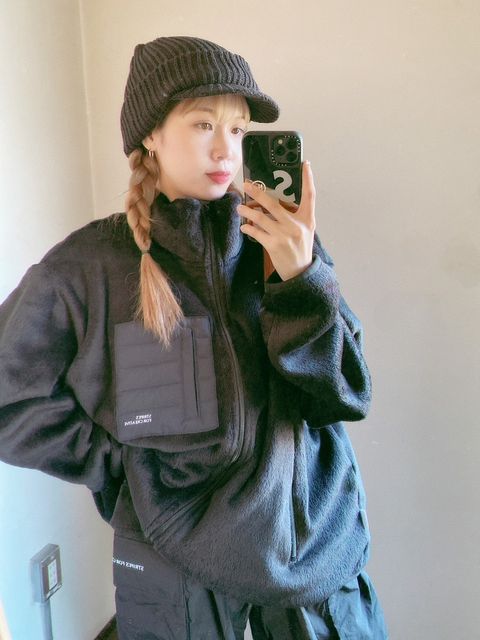 S.F.C エスエフシー 23FW DOWN POCKET PORLATEC JACKET"Black"スタイル