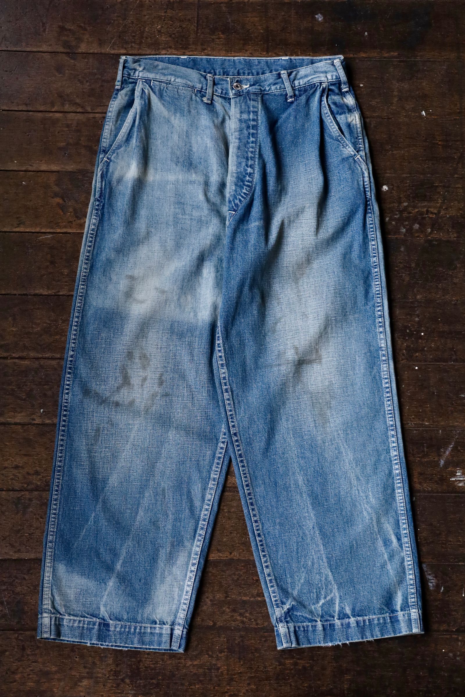 A.PRESSE - アプレッセ 25SS US ARMY DUNGAREE DENIM TROUSERS A.PRESSE - アプレッセ 25SS US ARMY DUNGAREE DENIM TROUSERS