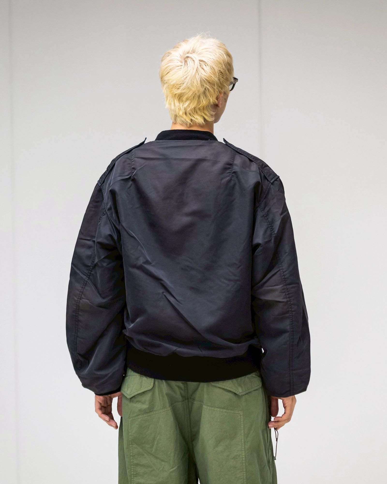 BOW WOW 25FWバウワウ ジャケットL-2B FLIGHT JACKET AGED(BW252-L2FJ) AGED BLACK