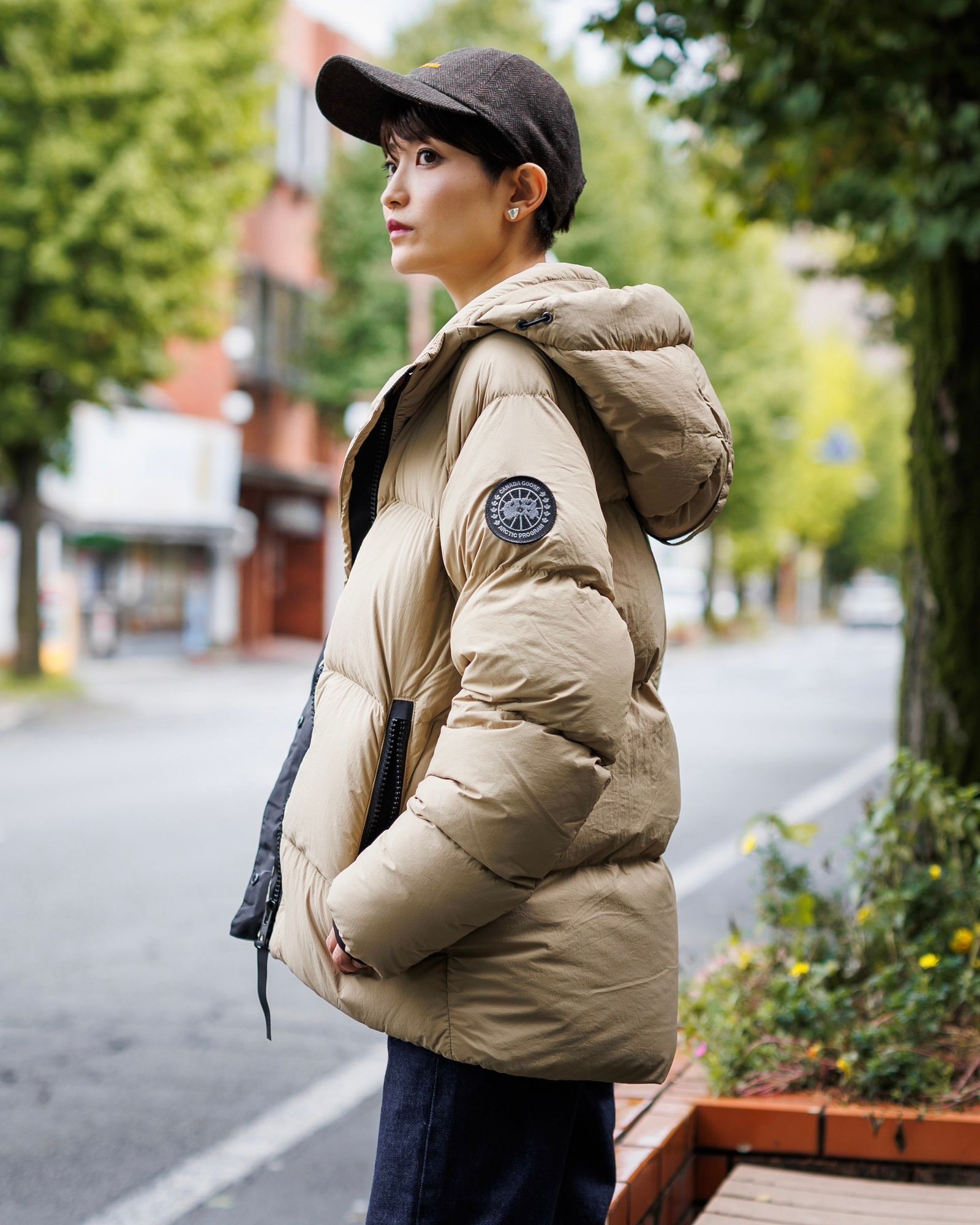 CANADA GOOSE - カナダグースレディース Bryden Puffer Black Label (2621WBJ)Tan☆新作発売！ |  mark