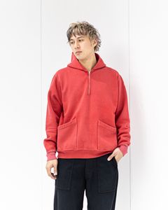 アプレッセ 2026 STYLE1 Vintage Sailor Hood Half Zip Sweatshirt (26SAP-05-13)RED☆1月24日(土)発売！