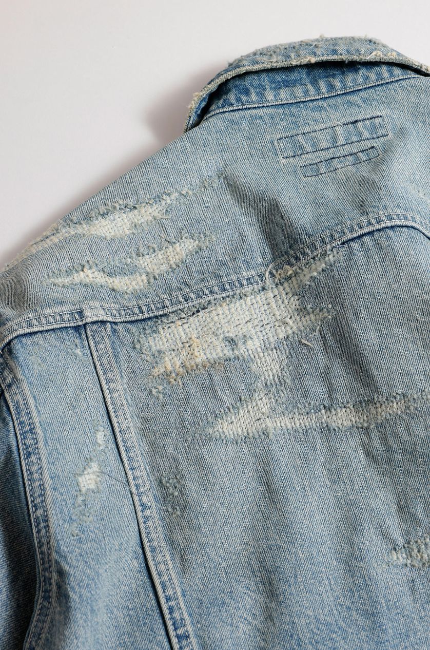 ファンダメンタル デニムジャケット DENIM JACKET 7YR WASH (FA25-JK13H)INDIGO