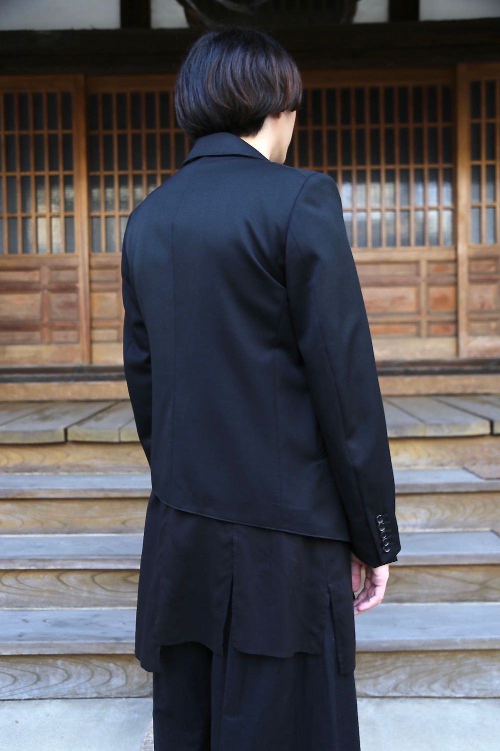 sulvam Gabardine double jacket style.2020.10.14.