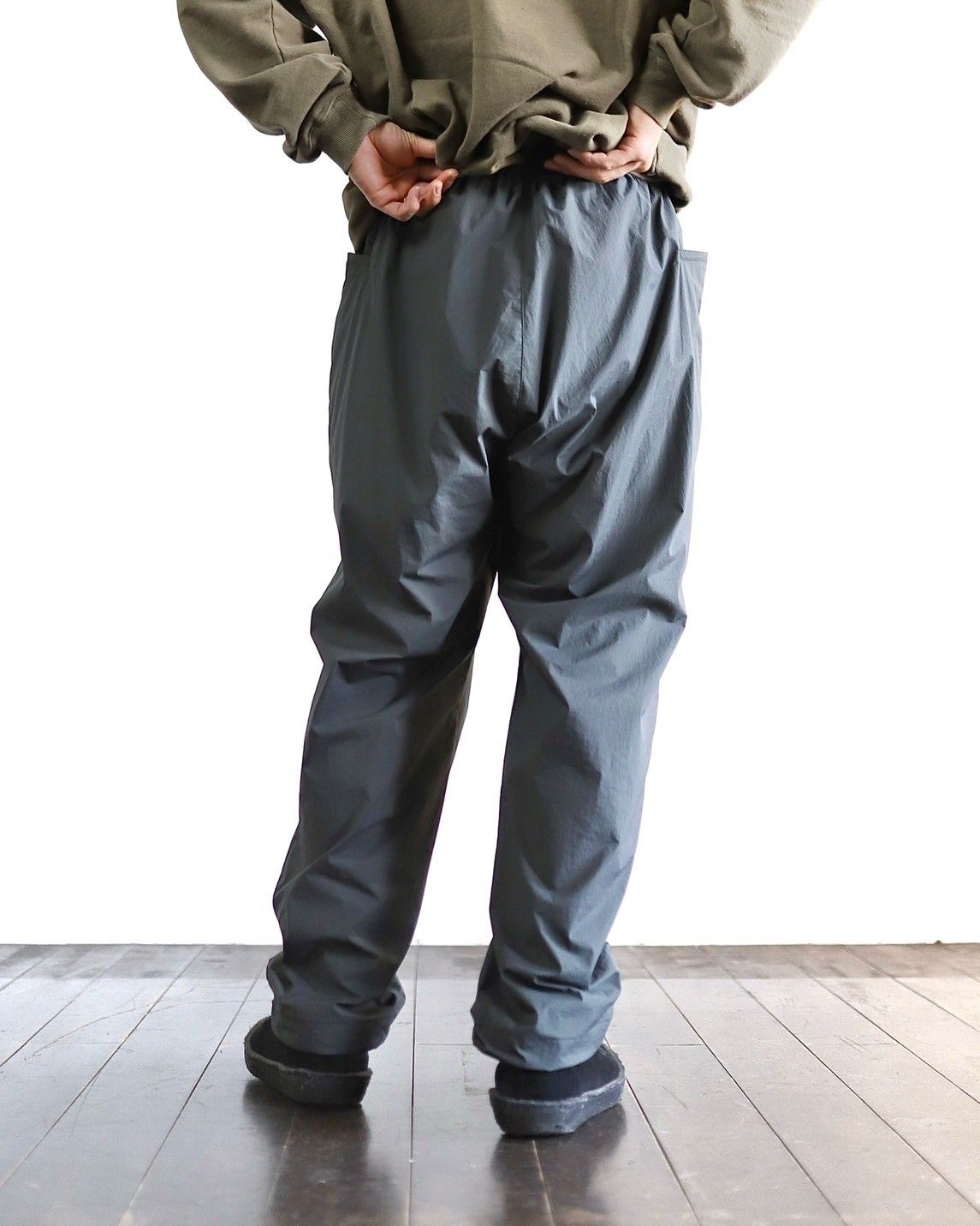 S.F.C 24SS WIDE TAPEREDE  EASY PANTS  (SFCSS24P03)Khaki