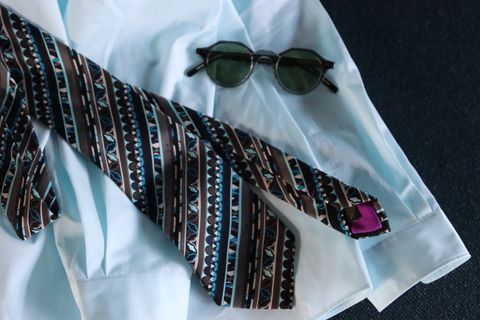 A.PRESSE Pullover Granpa Shirt(22SAP-02-08AH)MINT style