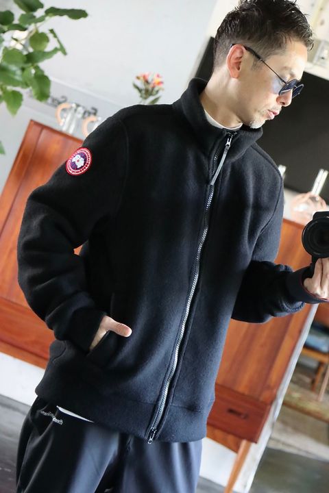 CANADA GOOSE カナダグース23AWフリースジャケットLawson Jacket Kind Fleeceスタイル