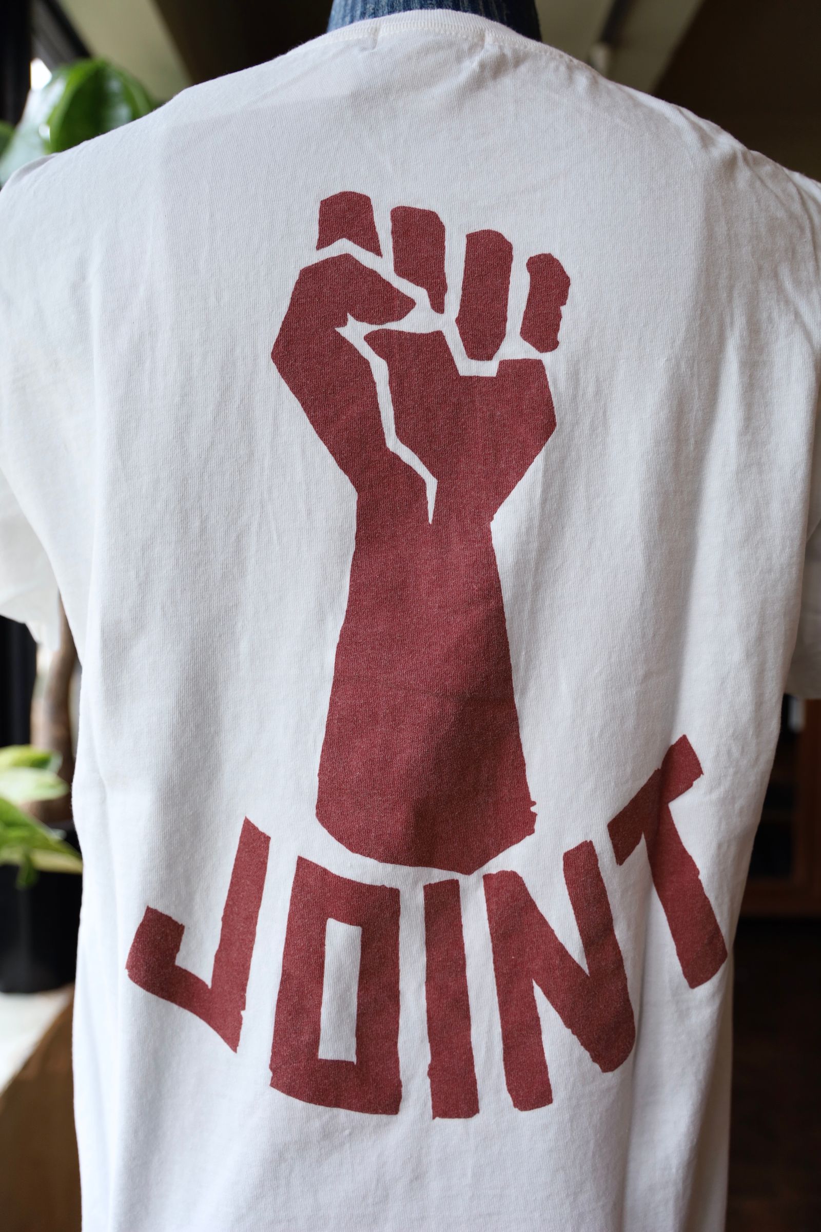 BOW WOW バウワウ JOINT TEE(BW251-JT)WHITE DAMAGED