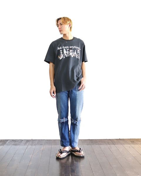 doublet 24SS 新作DOUBLET x PZ TODAY "PET ROBOT" T-SHIRT sytle 2024.02.17