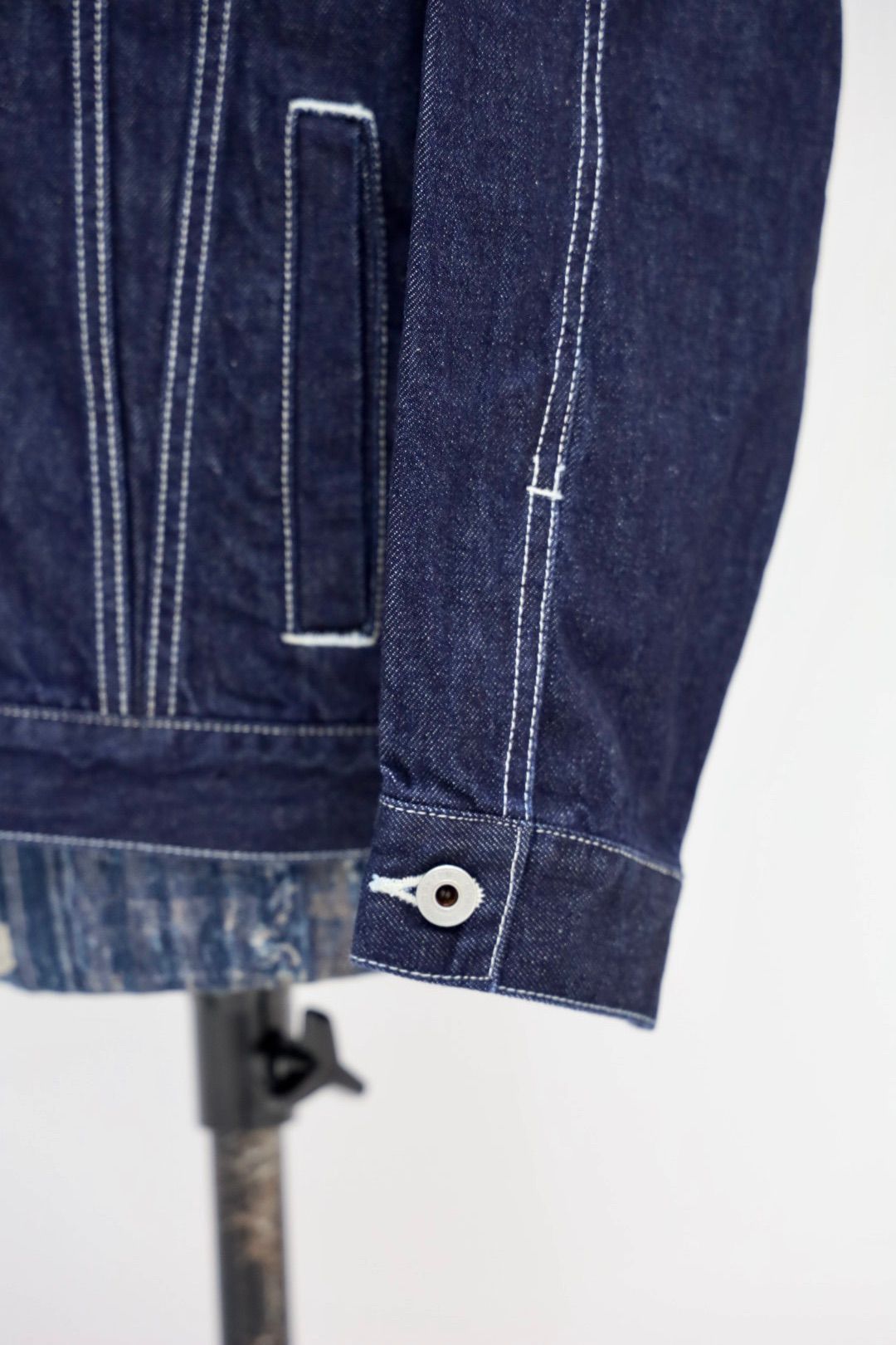 ファンダメンタル デニムジャケット THIRD THIRD JACKET RINSE(FA25JK33U-IND)INDIGO