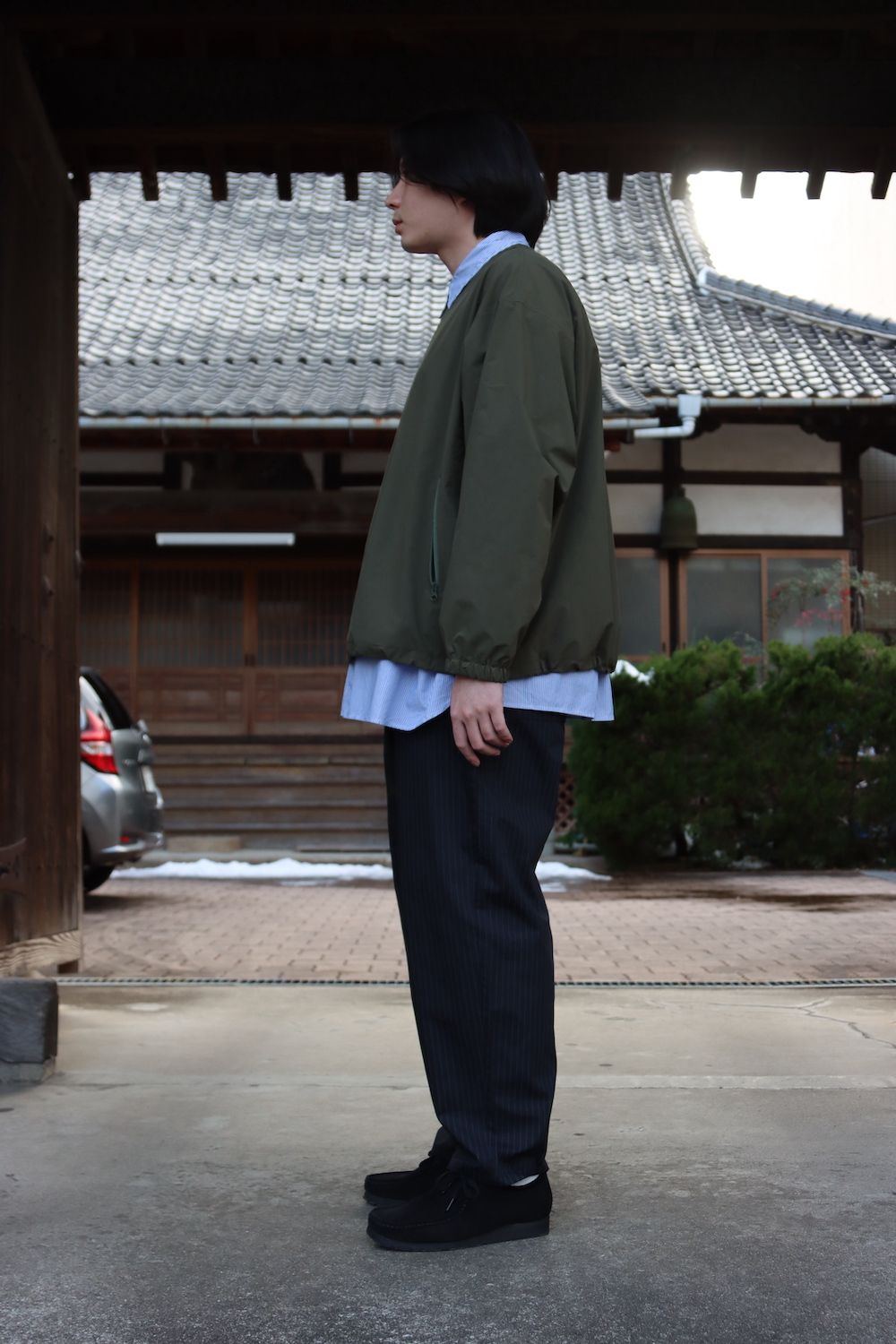 FreshService SOLOTEX TAFFETA CREW NECK PULLOVER(FSW-22-PO_48) style.2022.2.18