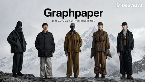 Graphpaper 26AW☆9月26日(土)11:00~新作発売！