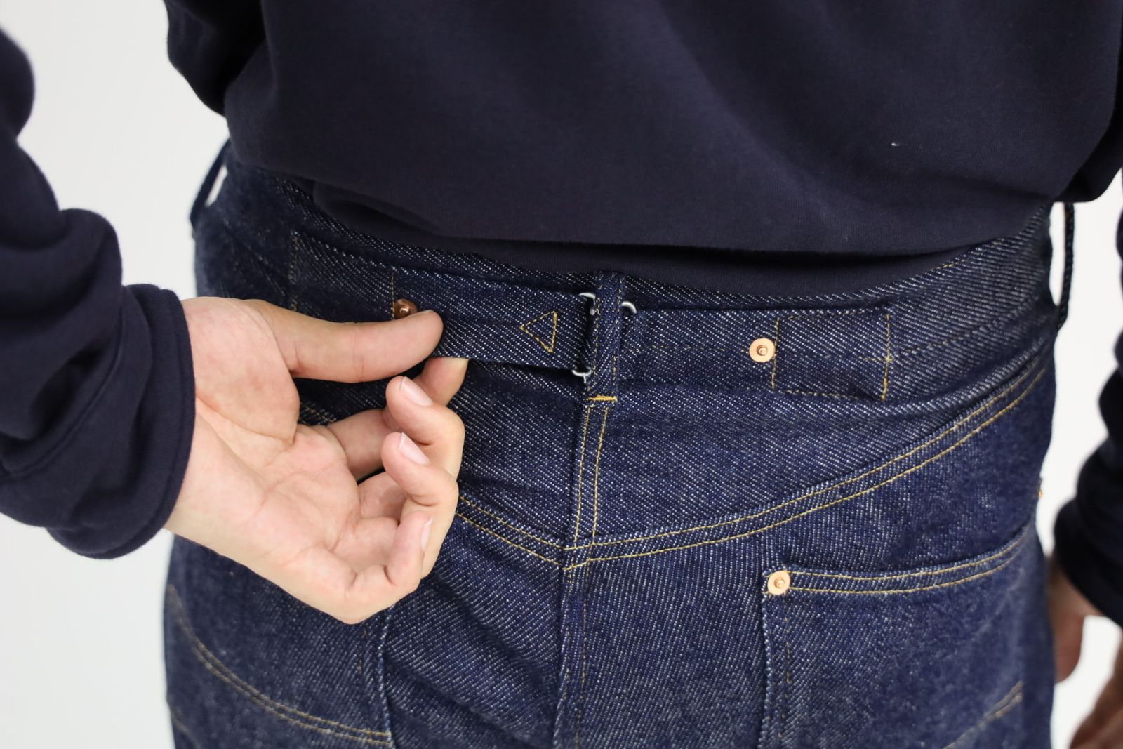 ファウンダ 25AW DENIM WORK PANTS(015FD252022)ONE WASH