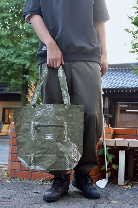 FreshServiceSport フレッシュサービススポーツ 23AW DRY PIQUE JERSEY NECK ZIP S/S POLOスタイル
