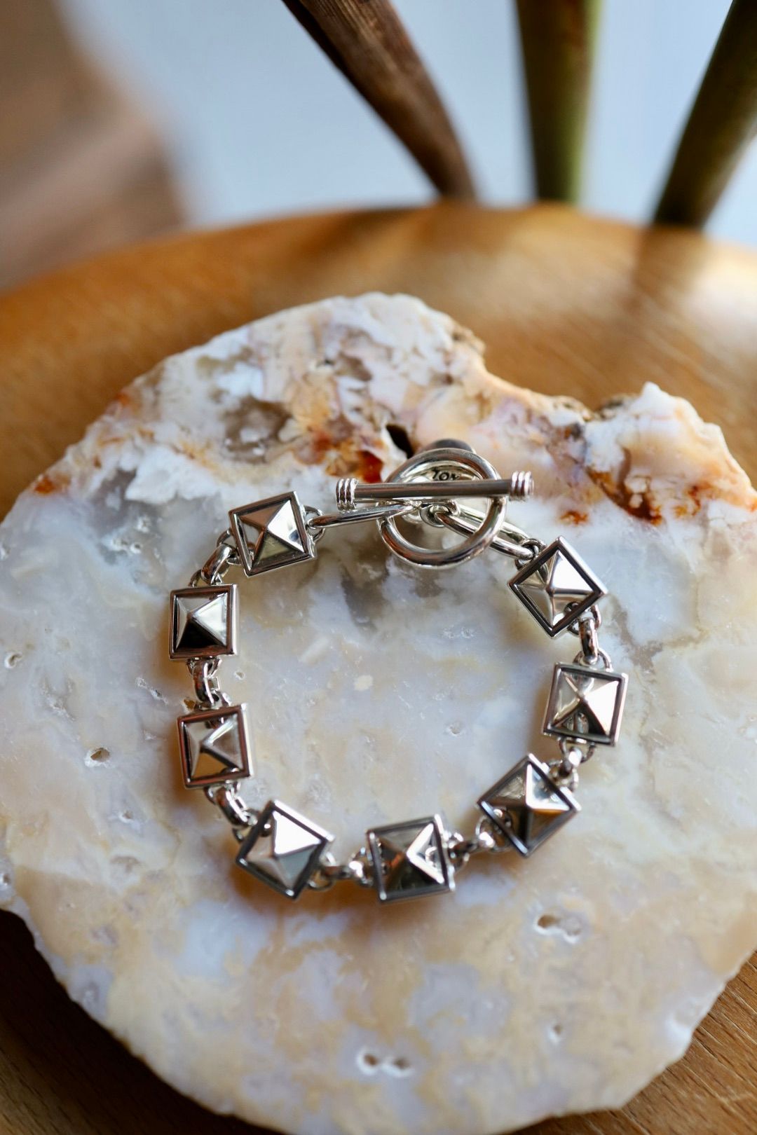 XOLO JEWELRY ブレスレット / Studs Link Bracelet -10mm- (XOB113)SILVER925☆新作発売！