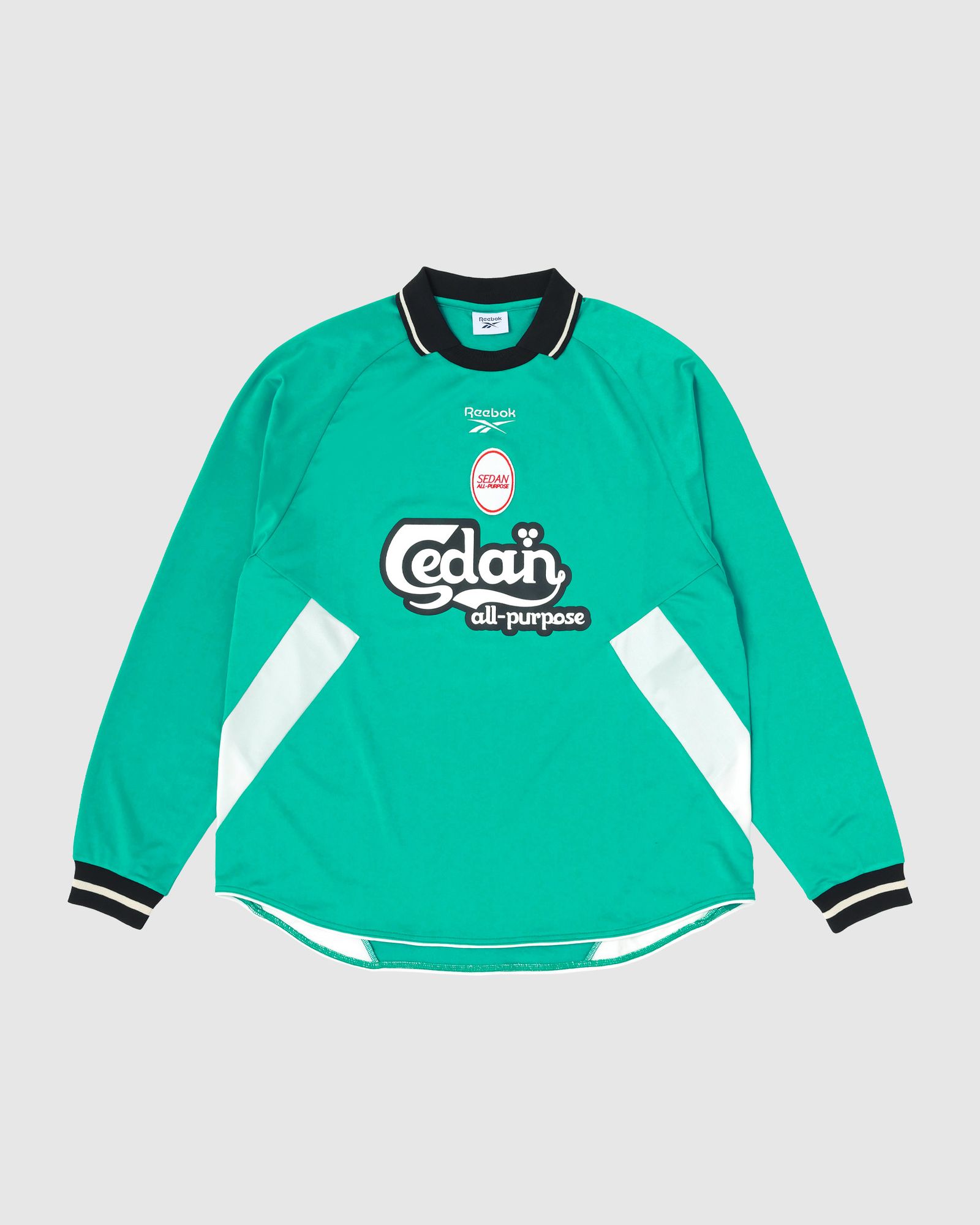 セダンオールパーパス SS26 Reebok /  L/S Game Shirt(SD26S-CT01)Teal☆2月7日(土)12:00発売！